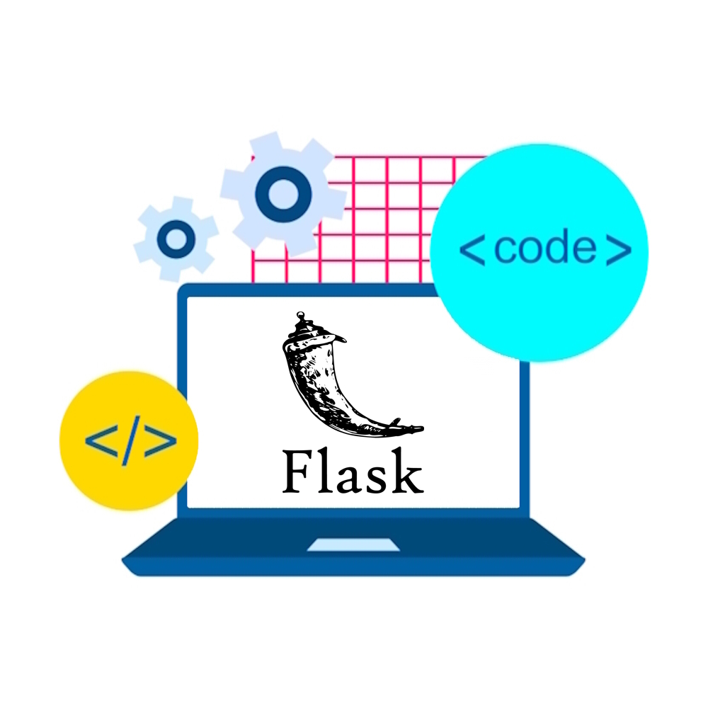 Applikation, Back-End Anwendung und Webentwicklung mit Flask (Version 2-3) Python Framework